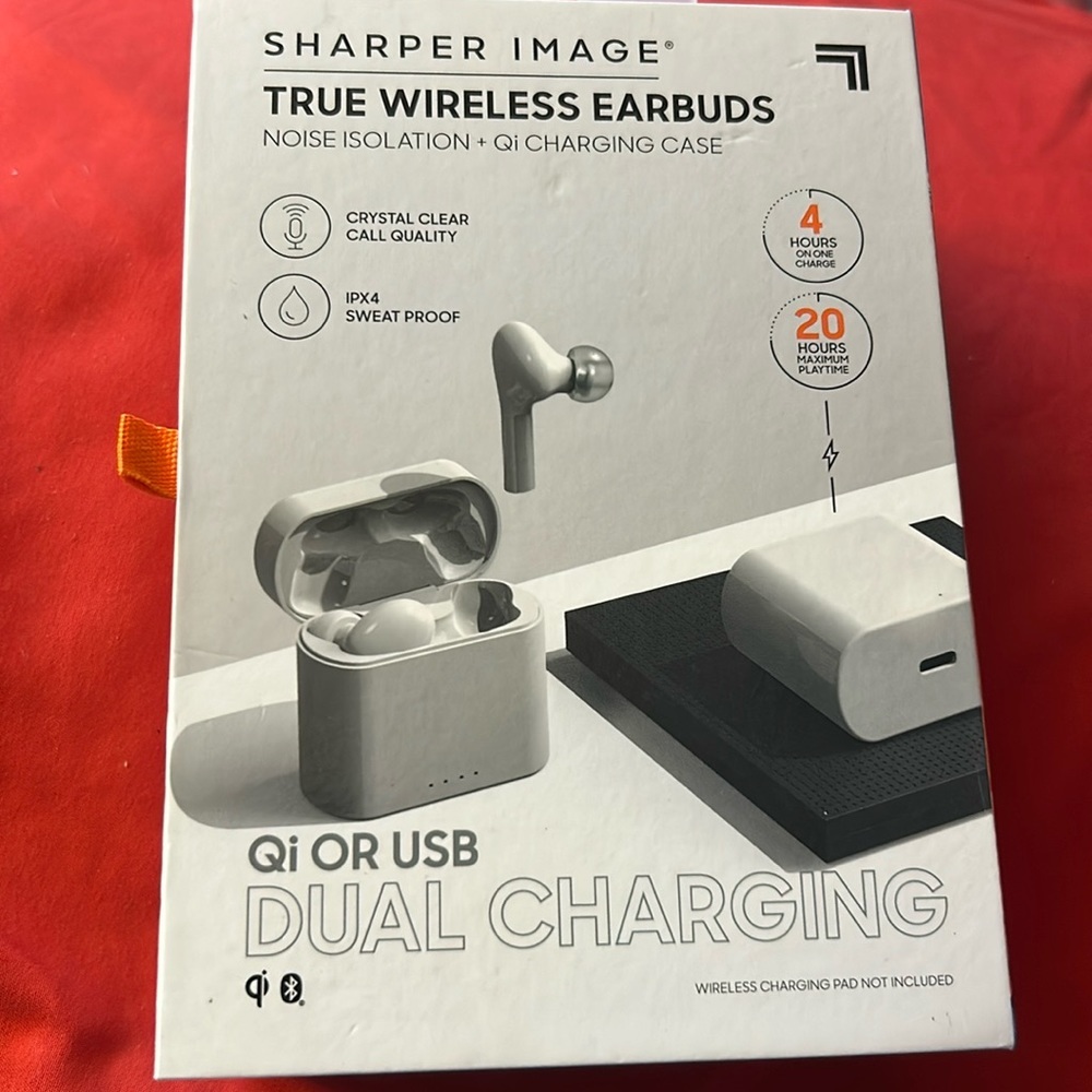 Sharper Image True Wireless Earbuds